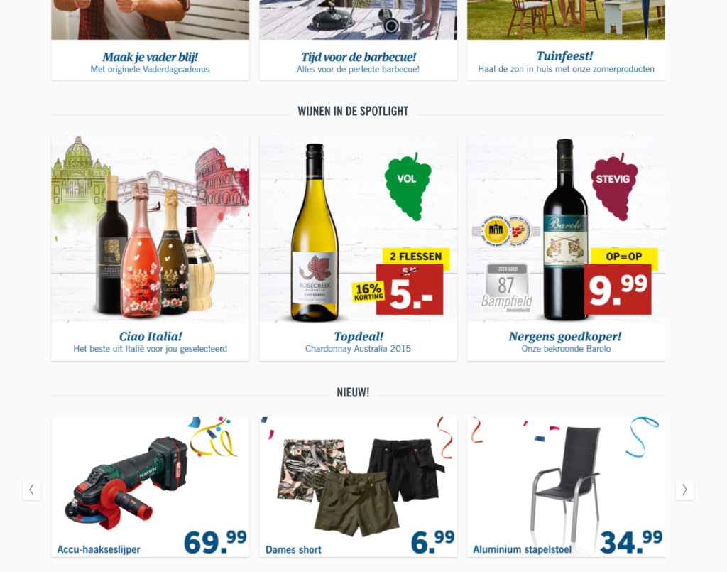 Online boodschappen bestellen bij Lidl | Bezorgen en afhalen