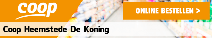 boodschappen bezorgen Coop Heemstede De Koning