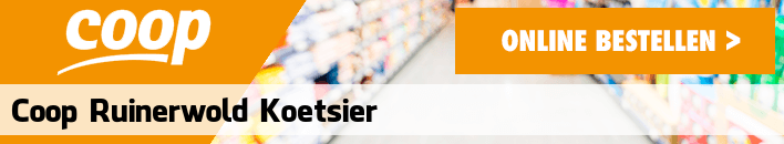 boodschappen bezorgen Coop Ruinerwold Koetsier