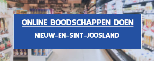 boodschappen bezorgen Nieuw- en Sint Joosland