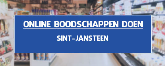 boodschappen bezorgen Sint Jansteen