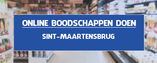 boodschappen bezorgen Sint Maartensbrug