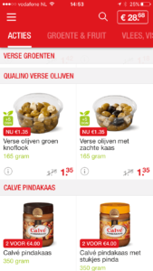 stap 3 vul je picnic winkelmandje