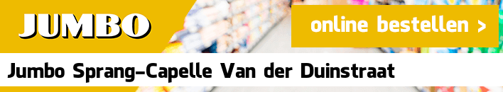 boodschappen bezorgen Jumbo Sprang-Capelle Van der Duinstraat