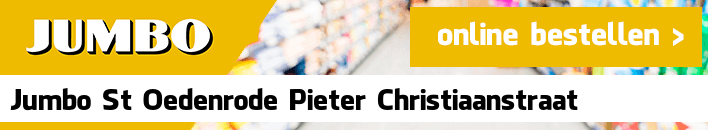 boodschappen bezorgen Jumbo St. Oedenrode Pieter Christiaanstraat