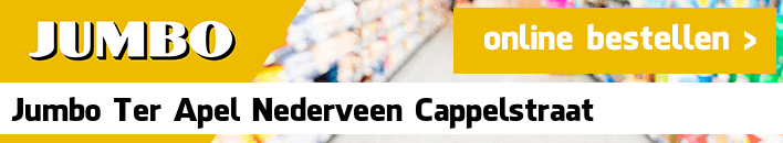 boodschappen bezorgen Jumbo Ter Apel Nederveen Cappelstraat